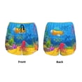 thumbnail image 3 of Balery Submarine And Landscape Pantalones cortos deportivos para mujer con forro y dos bolsillos, elásticos, para entrenamiento, gimnasio, yoga-XX-Large, 3 of 7