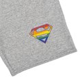 thumbnail image 2 of Superman Rainbow Shield Logo Mens Sweat Shorts, 2 of 5