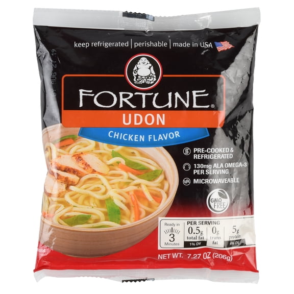 Fortune Chicken Flavor Udon Noodles 7.27 oz