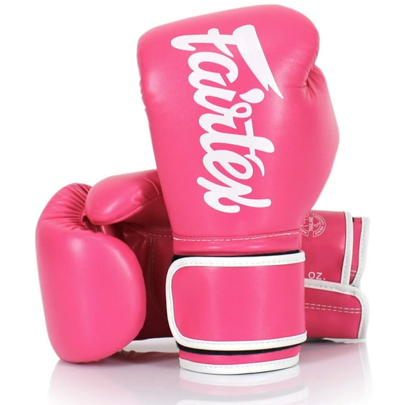 Fairtex BGV14 Pink/White Muay Thai Boxing Glove