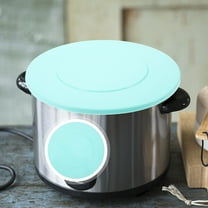 WHAMVOX Pots Pressure Cooker Replacement Lid 25X25CM Light Green