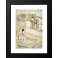 thumbnail image 2 of Katsukawa Shunshō 14x18 Black Modern Framed Museum Art Print Titled - The Syllable ‘Fu’ (circa 1766), 2 of 5