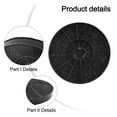 thumbnail image 3 of Kitchen Filter Range Hood Activated Carbon Filter 175mm*175mm*20mm Filter Kitchen Appliance Range Hood Parts, 3 of 9