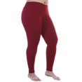 thumbnail image 1 of Angelina Women's Microfiber High Waist Full Coverage Leggings (6-Pack), 1 of 3