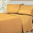 thumbnail image 2 of Soft Long-Staple Cotton Sheet Set Gold / Queen, 2 of 3