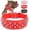 Red, variant on Adjustable Wide Spiked Dog Collar, Mushroom Rivet PU Leather Cat Dog Collars, Durable Spike Studded Pet Collar for Small Medium Large Breed, PitBull Mastiff Bulldog Pugs Husky Rottweiler Black