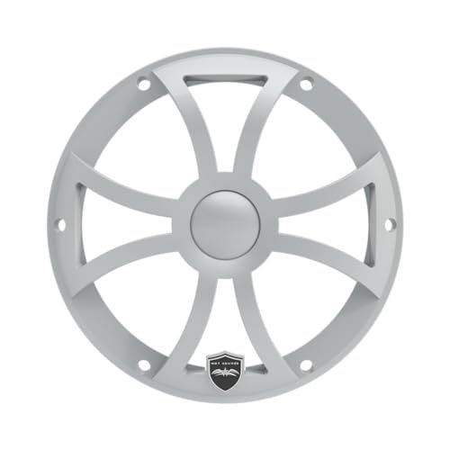 Wet Sounds REVO8XS-SGRILL Silver XS Open Style Grill for The REVO 8" Subwoofer