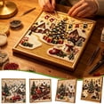 thumbnail image 2 of DIY Christmas Pearl Diamond Painting Art Kit, 3D Pearl Christmas Wall Art Kit with Frame, Christmas Pearl Beads Art Craft for Adults Beginner, Xmas Holiday Home Decor Gift, 2 of 7