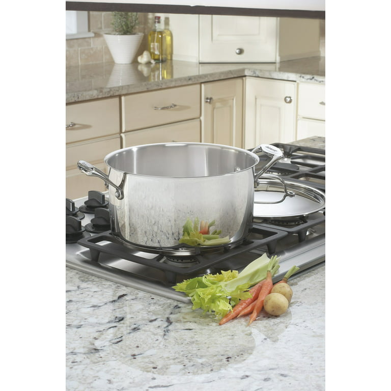 Cuisinart, Kitchen, Cuisinart 8 Qt Stock Pot With Clear Cover