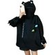 thumbnail image 3 of OCUH Sudaderas con cremallera para mujer Ropa de invierno para mujer Sudaderas con capucha para mujer Chaqueta ligera Sudaderas con capucha para mujer, 3 of 5