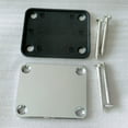 thumbnail image 3 of OULII 3Pcs Silver Guitar Neck Plate Metal Neck Joint Plate for Durable Guitar Use, 3 of 3