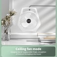 thumbnail image 4 of Birdeem Usb Fan Desktop Mini Fan Student Usb Fan Mini Fan Cute Dormitory Fan Compact and Convenient, 4 of 6