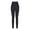 Black1, variant on Timegrad Yoga Leggings for Women High Waist Stretch Solid Color Cropped Pants Comfy Workout Tights