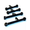 thumbnail image 5 of ANODIZED BLACK ALUMINUM ADJUSTABLE AIR RIDE SUSPENSION 2-INCH LOWERING LINKS KIT COMPATIBLE WITH LAND ROVER NEW DEFENDER 90 / 110 / 130 2020-2024, PART # LRNJ MOTORWORKS#6, 5 of 15