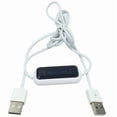 thumbnail image 1 of USB PC to PC Online Share Sync Link Net Direct Data File Transfer Bridge LED Cable Easy Copy Between 2 Computer,1 * USB PC to PC Online Share Data Link File Transfer Cable,Black & White, 1 of 8