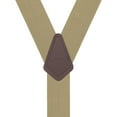 thumbnail image 3 of Suspender Store 2 Inch Wide Trigger Snap Suspenders - TAN 48" for 5'9" to 6'2" tall, 3 of 4