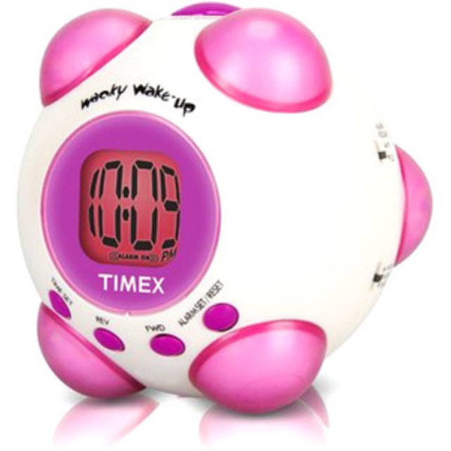 Timex Wacky Shake & Wake Alarm Clock Digital Quartz (Refurbished