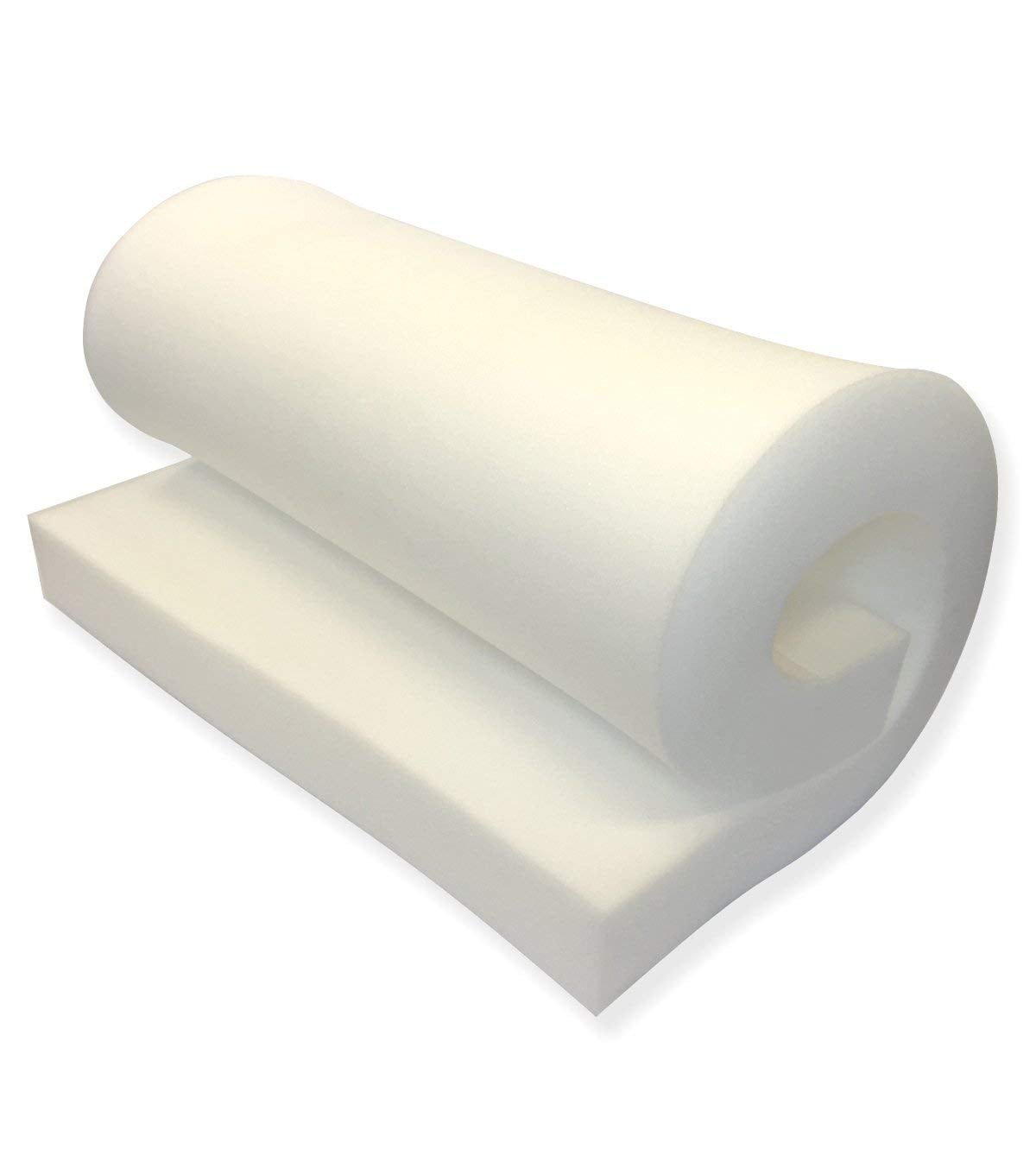 1/2x24x72 Mybecca Upholstery Foam Cushion Density Seat Replacement Upholstery Sheet Foam Padding