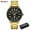 Bronze, variant on Curren Top Brand Luxury Watches Mens Casual Quartz Watch Male Clock Fashion Stainless Steel Band Waterproof Wristwatch With Week - Quartz Wristwatches