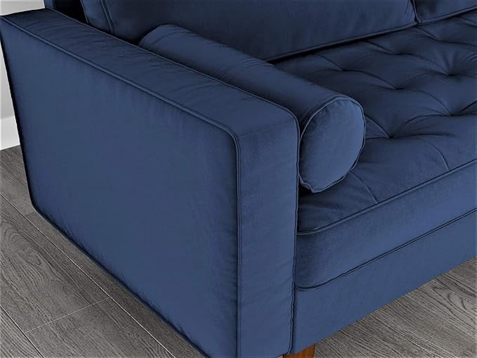 US Pride 58 Inch Velvet Loveseat
