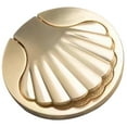 thumbnail image 3 of Dresser Knob Shell Shape Cabinet Drawer Handle Small Cupboard Pull Furniture Metal Pull, 3 of 9