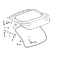thumbnail image 3 of Genuine OEM GM Part # 24428563 Lift Gate Pad, 3 of 3