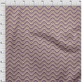 thumbnail image 3 of oneOone Cotton Silk Fabric Serpentine Stripe Printed Craft Fabric BTY 42 Inch Wide, 3 of 4