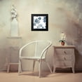thumbnail image 4 of Grey, Jace 15x15 Black Modern Framed Museum Art Print Titled - Vic Floral Indigo Mate, 4 of 5