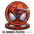 thumbnail image 2 of Spiderman Party Supplies | Spiderman Birthday Party Supplies | Spiderman Plates, Birthday Napkins, Spiderman Tablecloth, Spiderman Birthday Banner | Marvel Superhero Birthday Party Supplies Serves 16, 2 of 5