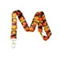 thumbnail image 3 of Fall Themed Lanyard Key Chain Id Badge Holder (Festive Pumpkins), 3 of 3
