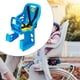 thumbnail image 1 of Asiento De Bicicleta Para Niños Con Respaldo, Portabebés Trasero Ancho Portátil Para Bicicleta De Adulto, 1 of 8