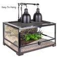 thumbnail image 5 of ECOSUB Reptile Terrarium Heat Lamp Base for 100 Watt Bulb, Black, 5.5", Single Piece, 5 of 9