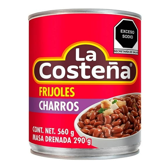 Frijoles charros La Costeña 560 g