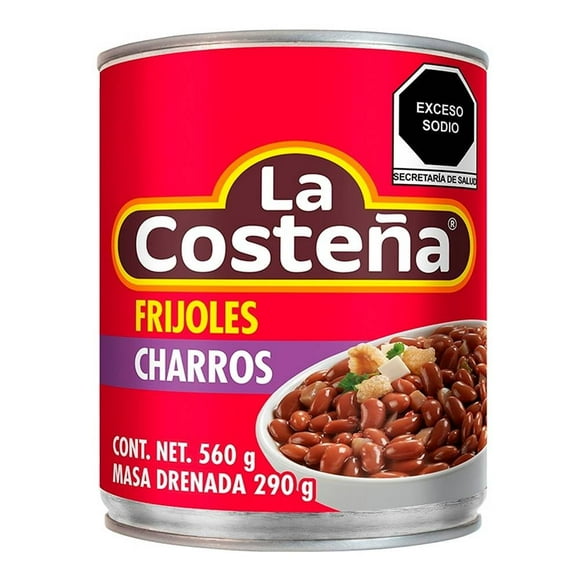 Frijoles charros La Costeña 560 g