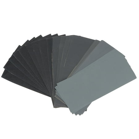 

Sanding 120 to 3000 Grit Sandpaper Polishing 42 Pcs Car Furniture Dry Grinding Mould Removal White