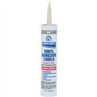 DAP 2102 Phenoseal Vinyl Adhesive Caulk, 10 oz, Almond