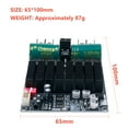 thumbnail image 4 of TPA3221 Chip Digital Amplifier Module ZK-2001 – 2x100W Dual-Channel Rear-Stage Audio Board with 200W Mono Subwoofer Bridging, 3-8Ω Speaker Compatibility, Multi-Protection, and 28dB/38dB Gain, 4 of 7