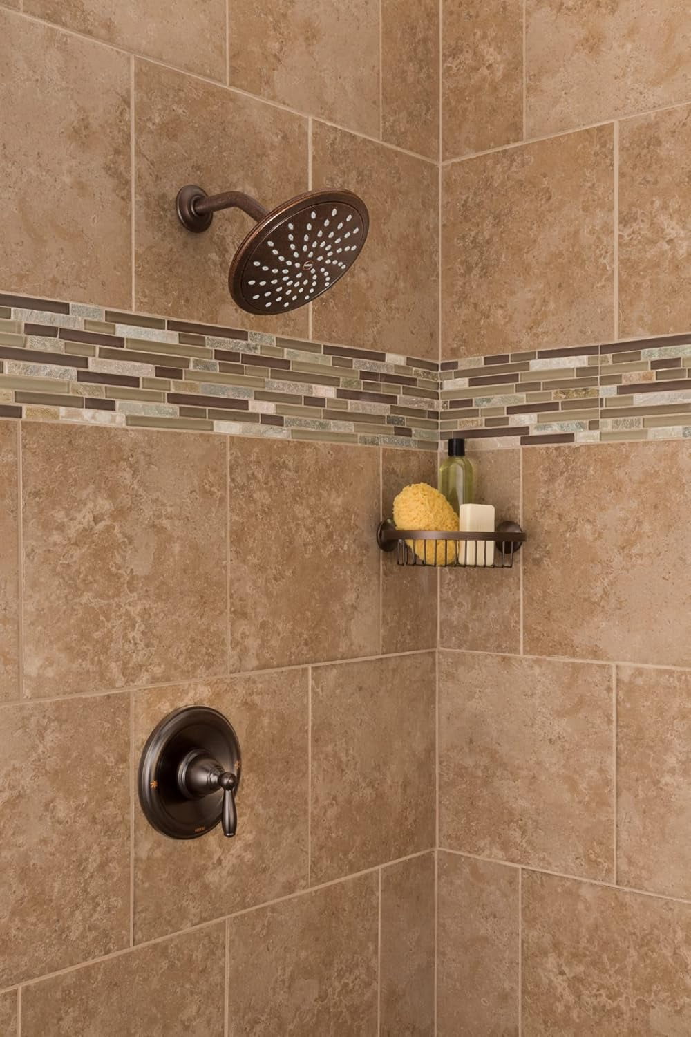 Moen 6345Ep Moen 1.75 GPM Single Function Rain Shower Head - Bronze