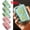 3pc Green + 2pc Pink(Box Only), variant on Total 250 Count Dental Floss Picks, Disposable Tooth Floss Sticks for Adults, Oral Care Teeth Cleaning Tools, 5 Box (50 count per box) , Travel Compact Dispenser Box