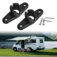 thumbnail image 6 of 2 Pieces Awnings Ball End Bases Replacement Parts with Mounting Screws for Up Campers Awning RV Accessories, 6 of 9