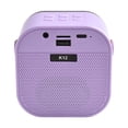 thumbnail image 4 of Karaoke Machine with 2 Microphones, Bluetooth-compatible Speaker Gifts with LED, 4 of 9