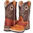 thumbnail image 5 of The Western Shops Boys Cowboy Boots Kids Western Square Toe Leather Boot, 5 of 5