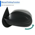 thumbnail image 7 of Spec-D Tuning Left Driver Side Power Heated Manual Fold LED Arrow Mirror Compatible with 2007-2013 Chevy Silverado GMC Sierra, 7 of 7