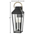 thumbnail image 5 of Hinkley Lighting - Dawson - 15W 3 LED Outdoor Large Wall Lantern-26 Inches Tall, 5 of 8