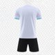 thumbnail image 4 of Odeerbi Niños Niñas Rápido Seco Gradiente Fútbol Uniforme Conjunto Cuello En V Camiseta Shorts Entrenamiento Respirable Conjunto Atlético Para 5-13 Años, 4 of 4