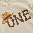 thumbnail image 6 of Western First Birthday Outfits Boy Wild One Bodysuit Cow Print Pants 1st Rodeo Party Cowboy Cake Photo Cute Dailywear 12-18 Months, 6 of 9