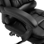 HomCom Executive Chair with Reclining & Swivel, 264 lb. Capacity, Dark Brown