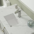 thumbnail image 3 of Logmey 18"x12" Undermount Bathroom Sink Ceramic Vessel Sink with Overflow,White, 3 of 7