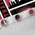 thumbnail image 4 of jejeloiu Rugby City Silhouette Black Out Curtains,Red Black Curtains Pack of 2 (42x63 Each) For Boys Kids, 4 of 6