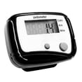 thumbnail image 4 of Podómetro para caminar portátil, Monitor de objetivo diario Simple, contadores de pasos para correr, senderismo, deportes al aire libre, Fitness, adul negro, 4 of 9